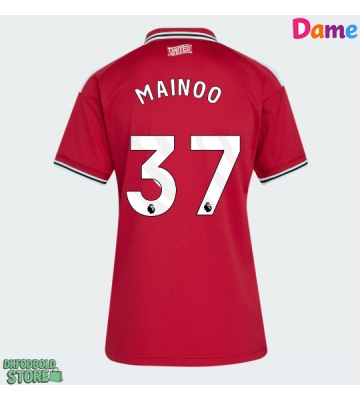 Manchester United Kobbie Mainoo #37 Replika Hjemmebanetrøje Dame 2026-27 Kortærmet